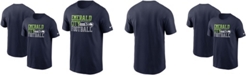 Nike Men's College Navy Seattle Seahawks Hometown Collection Emerald City T-Shirt